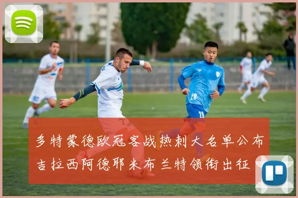 多特蒙德欧冠客战热刺大名单公布吉拉西阿德耶米布兰特领衔出征